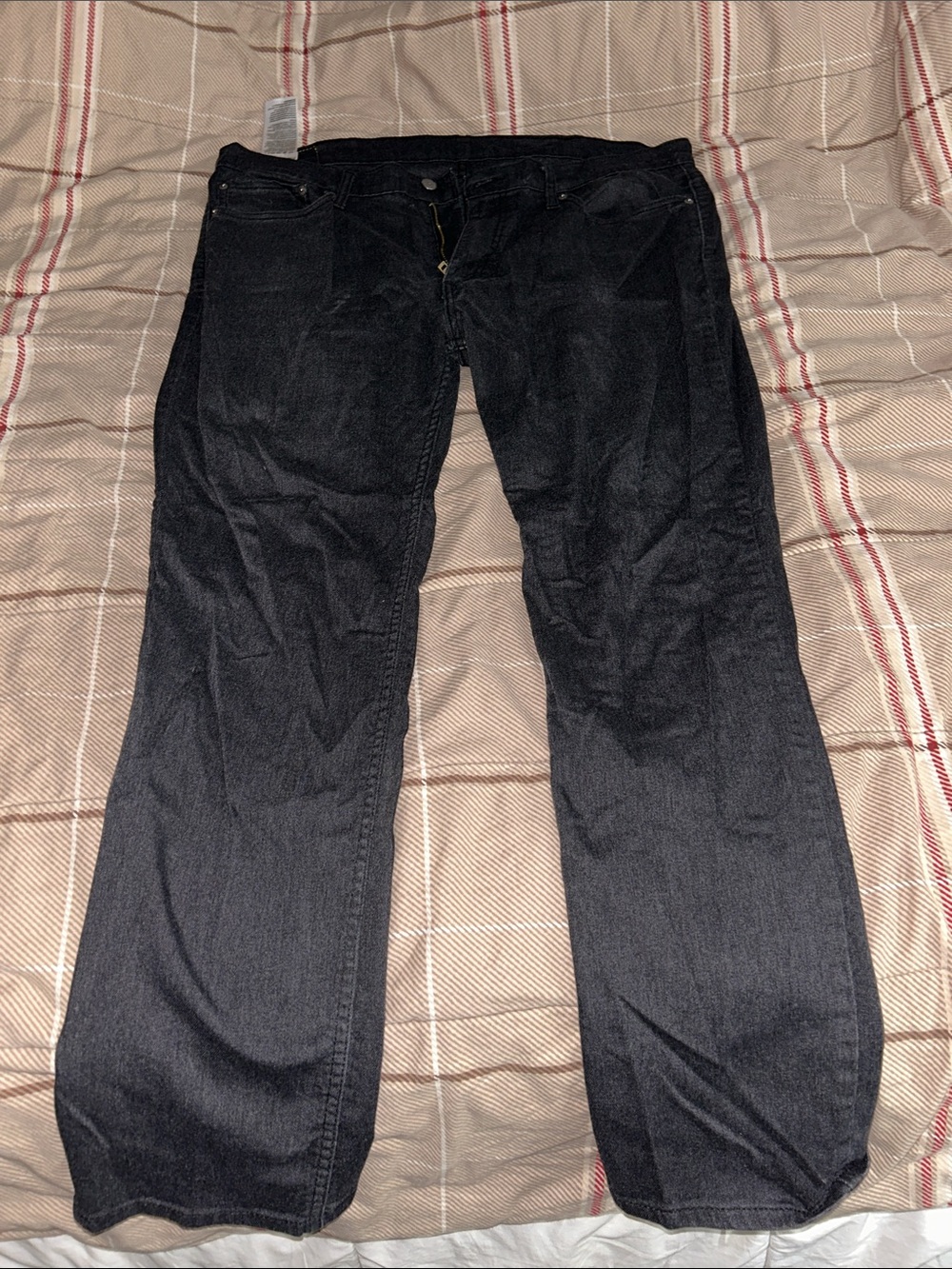 Levi's Men's Black Slim Straight Jeans
